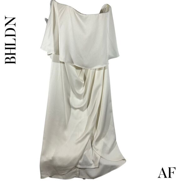 BHLDN KELLI MIDI DRESS IN WHITE NEW SIZE 12 - Picture 7 of 8
